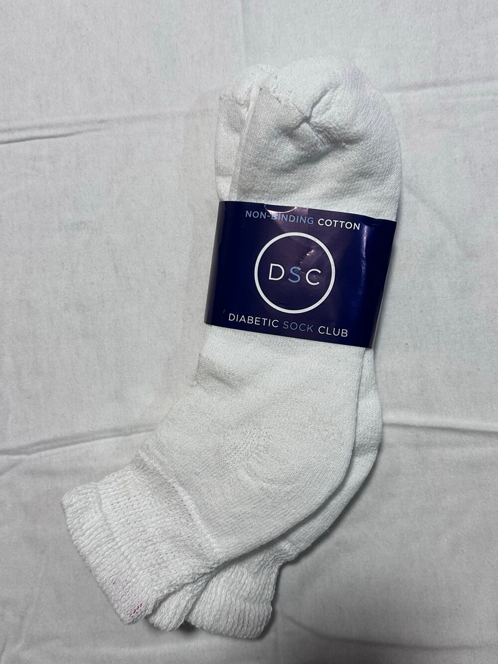 Diabetic Ankle Socks Circulatory Health Socks 3 Pairs Size Men 8-12 Woman 10-13